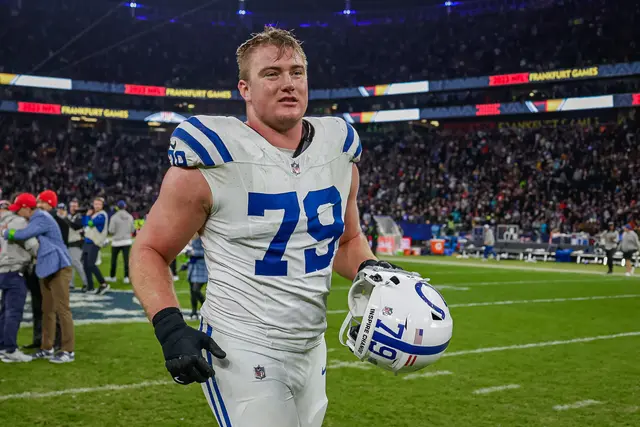 Neuer Megavertrag für Bernhard Raimann. Der Burgenländer bleibt für weitere vier Jahre bei de Indianapolis Colts.  | Foto: GEPA
