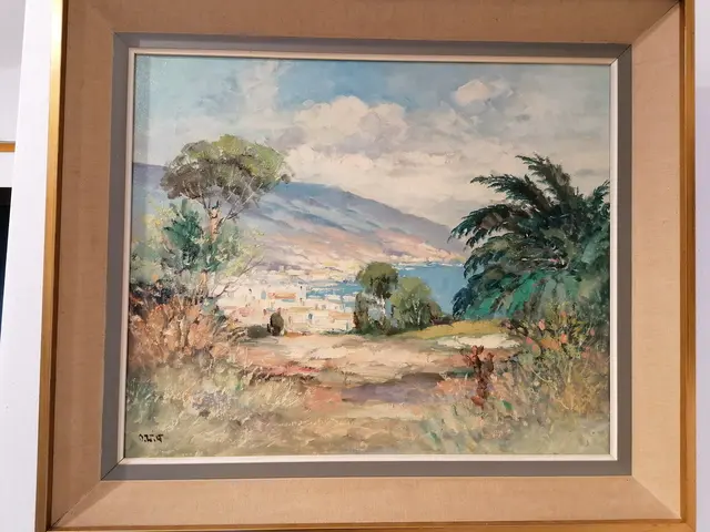 Das Bild "Südliche Landschaft" in Öl von Otto Wild | Foto: Reich