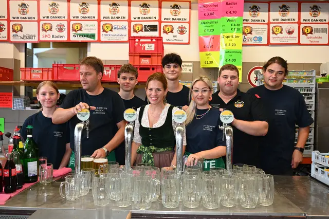 Hier wird ausgeschenkt. | Foto: 2025psb/sap