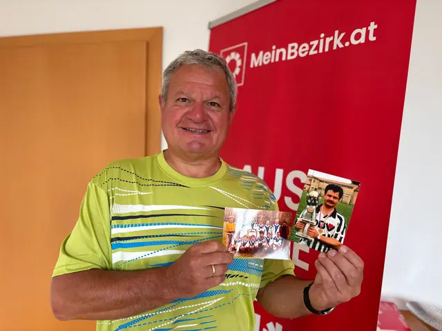 Trotz sportlichen Erfolgen erfüllte sich Herberts Traum vom Profi-Fußballer nicht. | Foto: Markus Kahrer