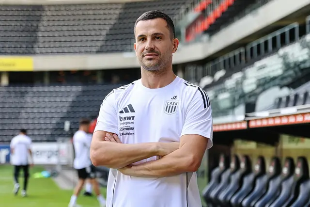 Neo-LASK-Coach Joao Sacramento brennt auf den Bundesliga-Auftakt gegen Sturm Graz am Freitagabend.  | Foto: Reischl