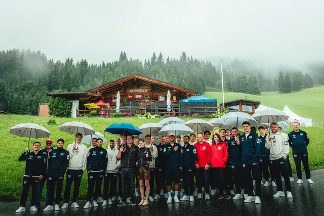 Das große Highlight war der Frühschoppen auf der Salvenalm. | Foto: Max Drevermann