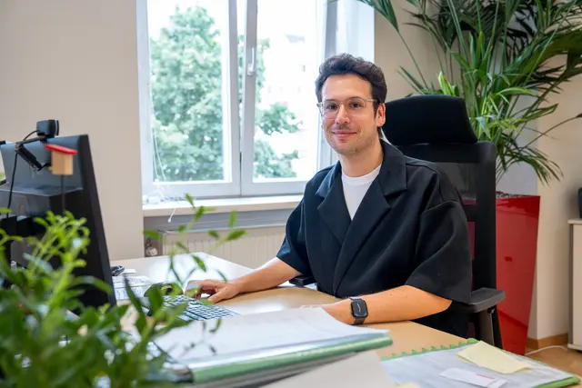 Bezirksvorsteher Michael Luxenberger (Grüne) ist bereits in Kontakt mit den zuständigen Behörden. | Foto: Valentina Marilenić/MeinBezirk