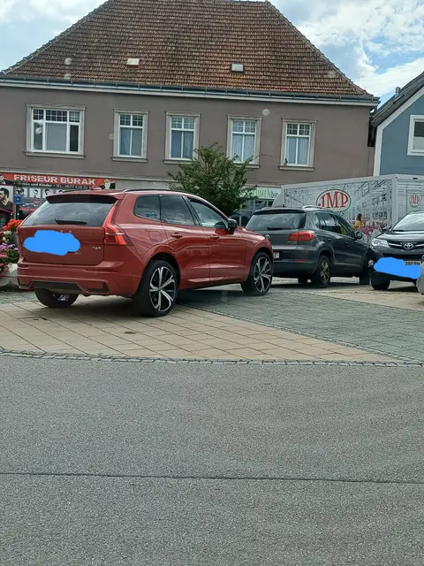 Dieser Kunstparker hat die Bodenfarben gekonnt ignoriert. | Foto: privat