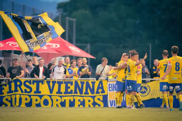Den ersten Test konnte die Vienna im ÖFB-Cup mit einem 3:1 Sieg gegen den Landesligisten SV Tillmitsch bestehen.  | Foto: First Vienna FC 1894