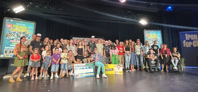 Die Spendensumme von 250.000 Euro sorgte bei den Familien der Spendenkinder, der Crew und allen Fans der Iron Road for Children für Begeisterung. | Foto: MeinBezirk/Jung
