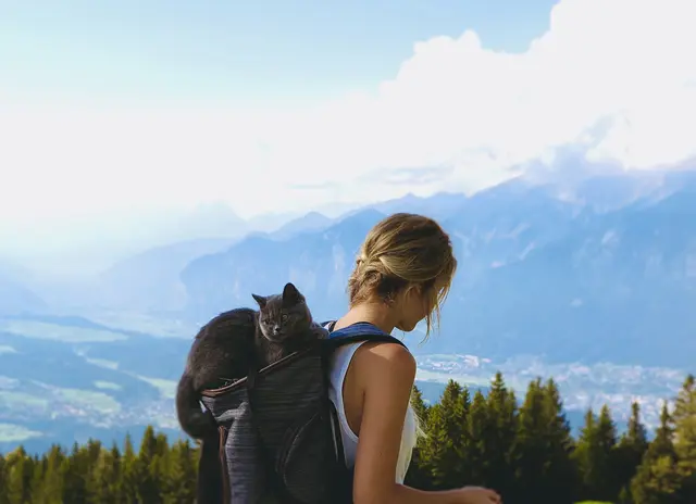 Theresa und Suki beim wandern am Patscherkofel. | Foto: MIAU