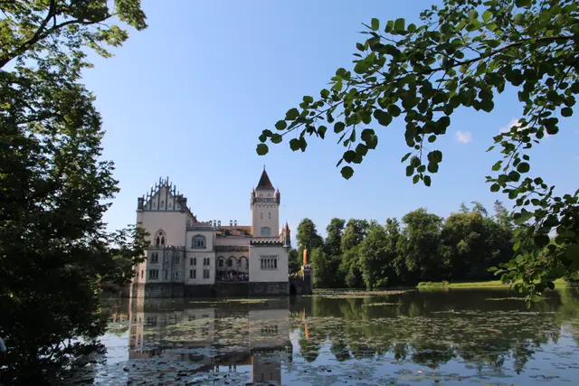 Wasserschloss Anif bei Sonnenschein

Ein Juwel südlich der Stadt Salzburg