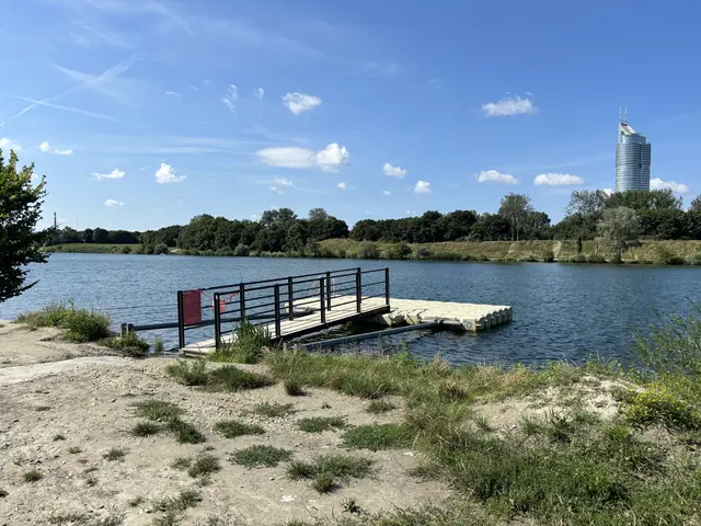 Neben den Frei- und Hallenbädern gibt es auch viele Wasserzugänge entlang der Donau. Die meisten davon sind jedoch kaum barrierefrei zugänglich. | Foto: Sarah Marie Piskur / MeinBezirk