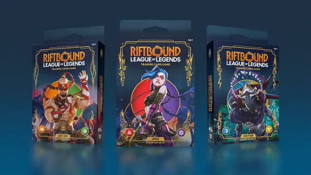 Mit dem Riftbound Origin-Set veröffentlicht Riot Games ihr erstes Sammelkartenspiel im Printformat. | Foto: Riot Games