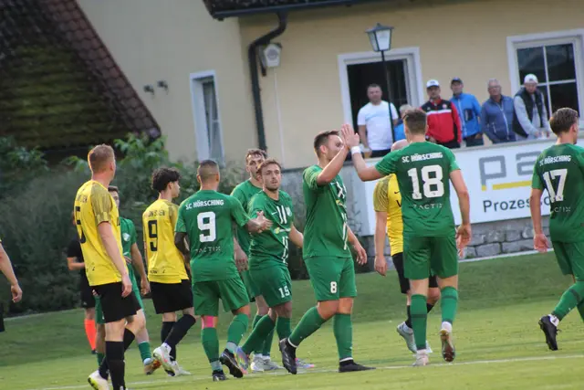 Die favorisierten Hörschinger ließen bei dem Match im Sportpark Baumgartenberg nichts anbrennen. | Foto: MeinBezirk Perg/Köck