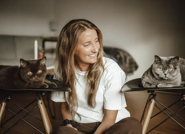 Kater Frodo, Theresa und Katze Suki
| Foto: Easily photographie