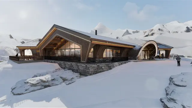 Das Restaurant Gletschermühle auf 2.450 Meter wird komplett neu gebaut und in den Wintermonaten eröffnet. | Foto: Kitzsteinhorn
