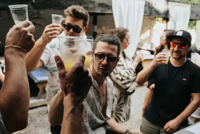 Partystimmung kehrt in den Garten des Kuckuck zurück. | Foto: The Verve