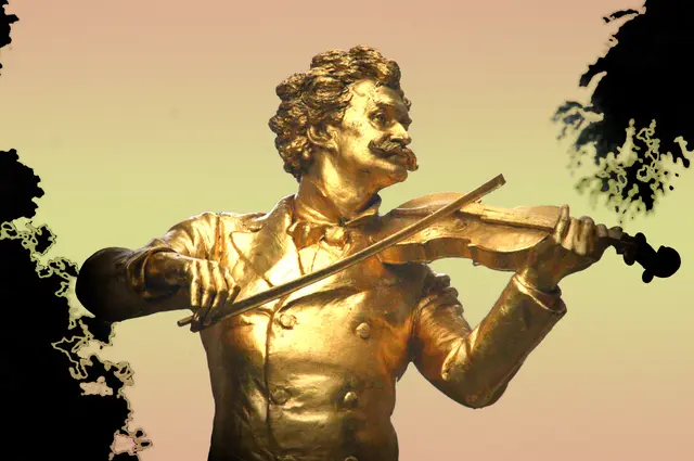 Der Wiener "Walzerkönig" Johann Strauss Sohn feiert am 25. Oktober seinen 200. Geburtstag. (Symbolfoto) | Foto: Cieslar