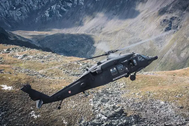 Starts und Landungen werden im Hochgebirge trainiert. | Foto: Bundesheer/Trippolt