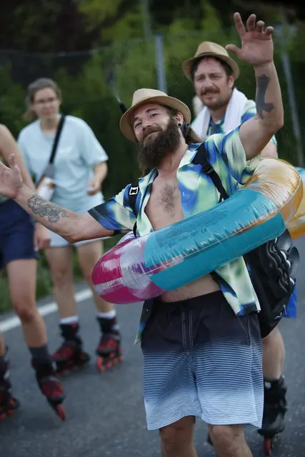 Gute Stimmung bei der "Beach Party". | Foto: HappyFitness