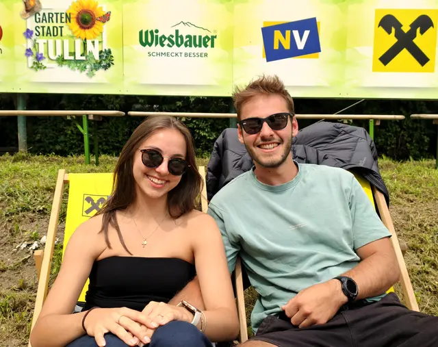 Lernen von den Profis. Helena Schober und Marcus Kain aus Tulln wollten sich ein paar Tricks abschauen. | Foto: Christian Nowotny