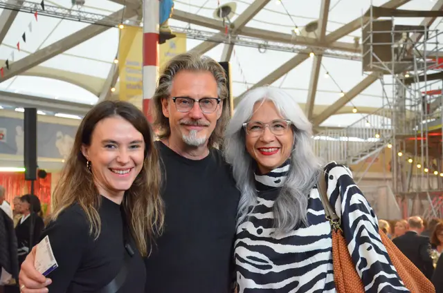 Theresa Schromm mit Marc und Claudia Hess. | Foto: Sabine Schletterer