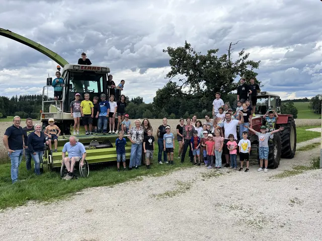 Die Kinder entdeckten das Leben auf dem Bauernhof. | Foto: FPÖ Regau