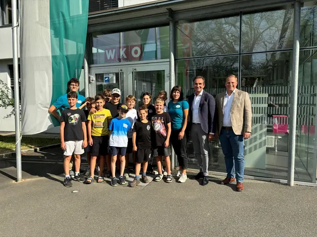 Die jungen Teilnehmenden der "Active Coding Week" in der WKO Leibnitz | Foto: WKO