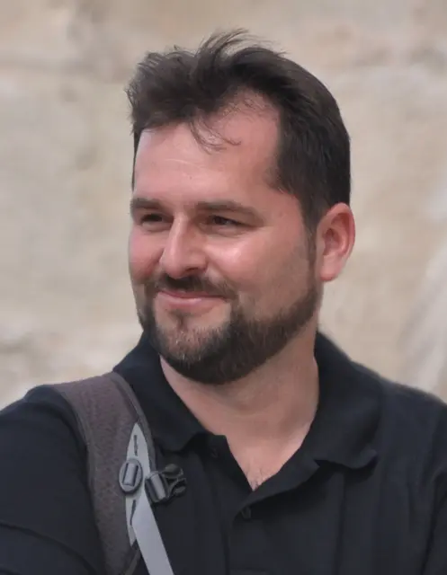 Florian Müller, Leiter der Ausgrabungen | Foto: F.M. Müller