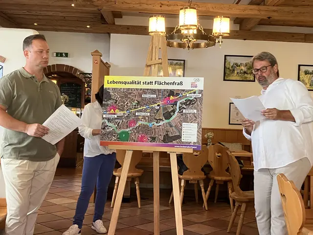 Die Pressekonferenz fand im Heurigenlokal Dungel statt