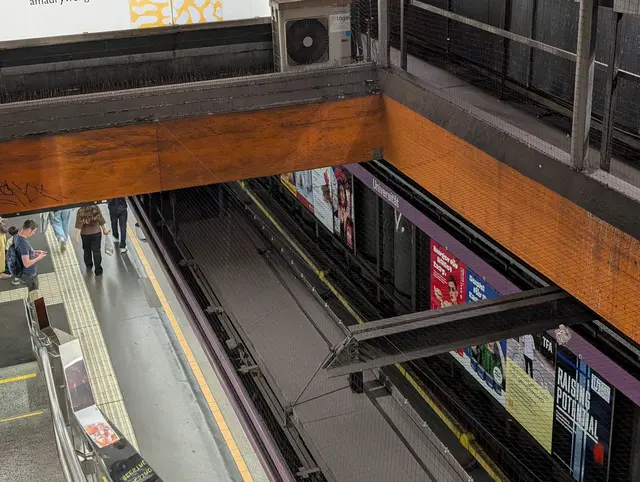 Maßnahmen wie Netze sollen Abhilfe schaffen, wenn es Taubenprobleme bei den U-Bahntationen gibt.  | Foto: Fabian Franz/MeinBezirk