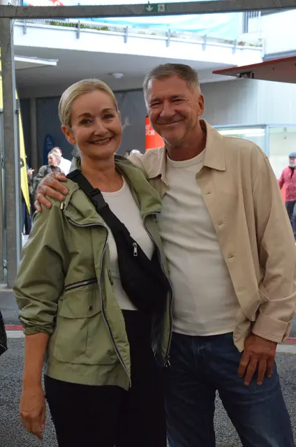 Sybille Brunner mit Fred Lentsch. | Foto: Sabine Schletterer