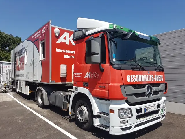 So sieht der Gesundheits-Truck aus. | Foto: AK NÖ