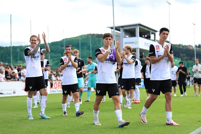 Was für ein Saisonstart. Der ASK Voitsberg kickte im Cup die Wiener Austria raus. | Foto: GEPA-Pictures
