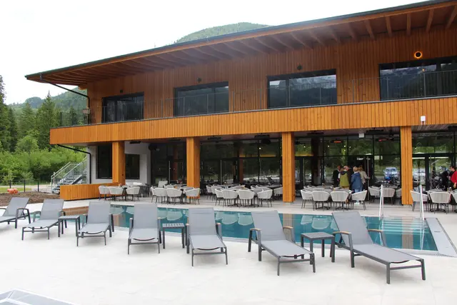 Am 24. Mai 2025 wurde der neue Campingplatz mit Restaurantbetrieb in Hinterstoder eröffnet, doch er kommt nicht zur Ruhe. | Foto: MeinBezirk/Staudinger