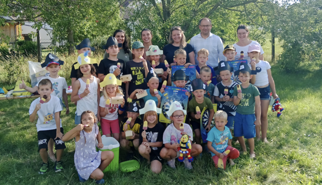 Bei Aktivitäten der Gemeinde immer mit dabei: Bürgermeister Krottendorfer. | Foto: Gemeinde Röschitz