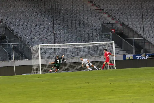 Der Ball wollte nicht ins Tor: Heimspielniederlage für den FC Wacker Innsbruck in der ersten Runde der Regionalliga West. | Foto: Tilg