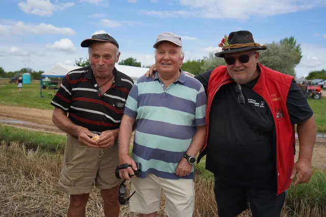 Erich Unger, Ernst Mostböck, Walter Meidlinger | Foto: Andrea Glatzer