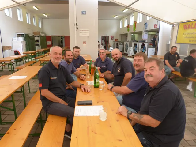 Das Team der Freiwilligen Feuerwehr Großwarasdorf freute sich über die Gäste.  | Foto: Vanessa Wittmann