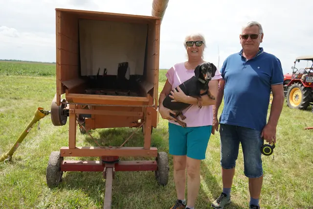 Gabi und Robert aus Apetlon mit Bella | Foto: Andrea Glatzer