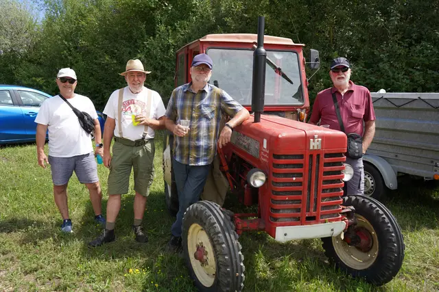 Oldimer-Traktorenfreunde aus St. Margareten | Foto: Andrea Glatzer