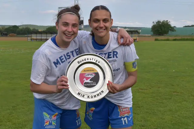 Katja Dorn und Katja Graf freuen sich auf die Admiral Frauen Bundesliga. | Foto: Michael Strini