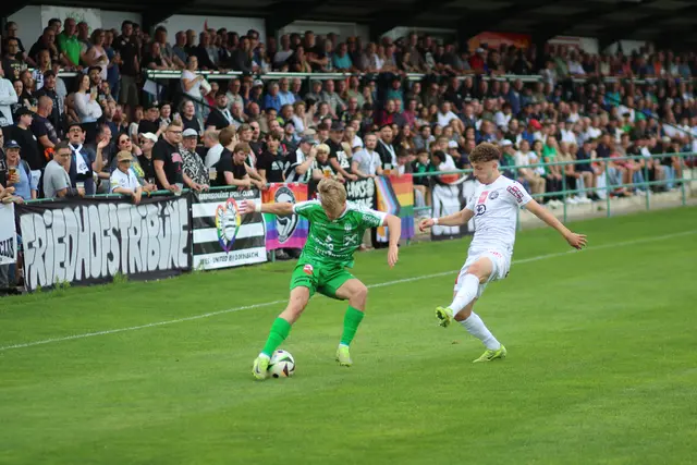 Daniel Hölbing mit viel Schwung in der Offensive. | Foto: arbes