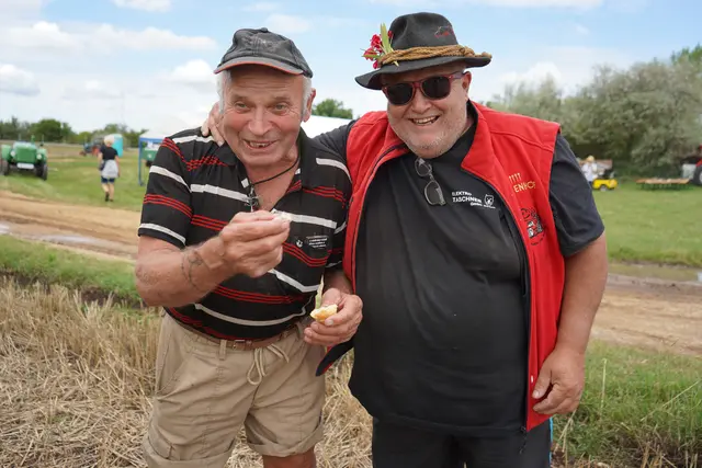 Erich Unger aus Wallern mit Walter Meidlinger aus Gols | Foto: Andrea Glatzer