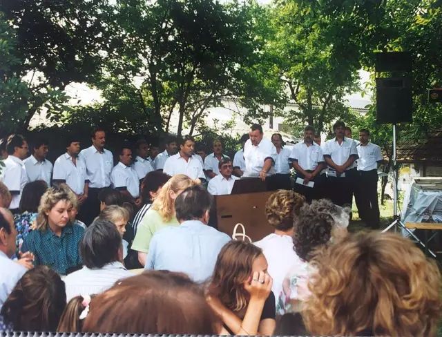 Foto: Der Chor der Altherren Neuberg.