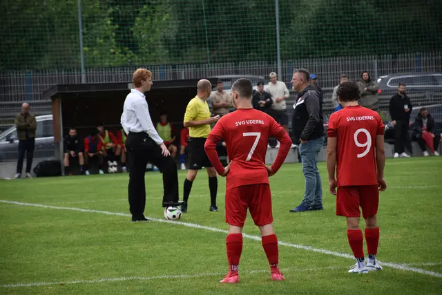 Der Matchball der Partie wurde von der Fa. Fankhauser Installationen gesponsert.  | Foto: Haun