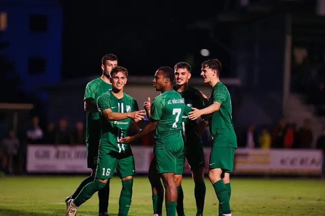 Jubel vor Saisonstart in der Liga: SC Hörschings Kickern marschierten durch die ersten beiden Landescup-Runden mit Leichtigkeit. | Foto: Reischl