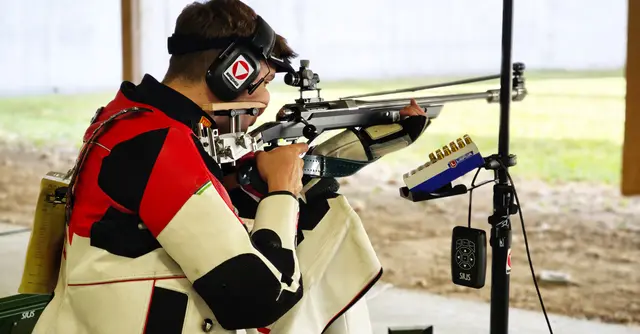 Dominic Einwaller gewinnt Bronze bei den Europameisterschaften in Frankreich im 300m Standardgewehr | Foto: Franz Roth / ÖSB