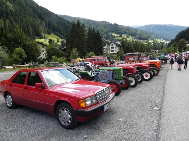 45 Oldtimer der verschiedensten Marken und Typen waren beim Oldtimer-Treffen in See. 