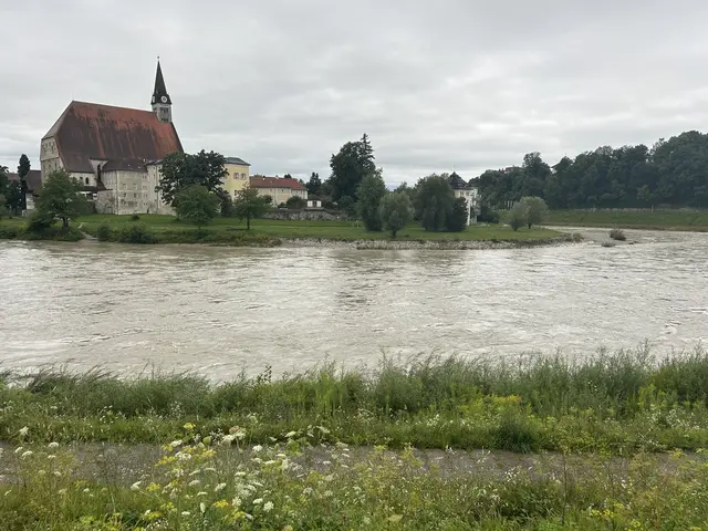 Auch an der Uferkante bei Laufen merkt man die Veränderung. | Foto: Schweighofer Elisabeth 