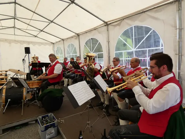 Die Kappler Dorfmusikanten spielten für den guten Zweck. 