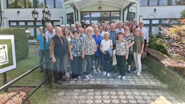 56 Teilnehmer genossen diese schöne Kulturreise