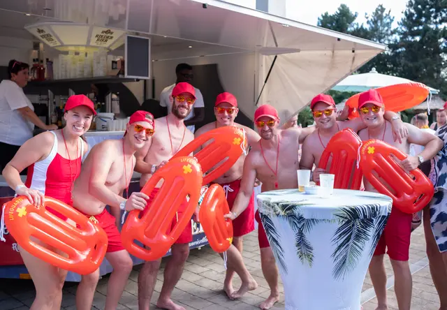 Die Baywatch gang lies sich die Karibik Party nicht entgehen | Foto: Laura/Thomas Fischer